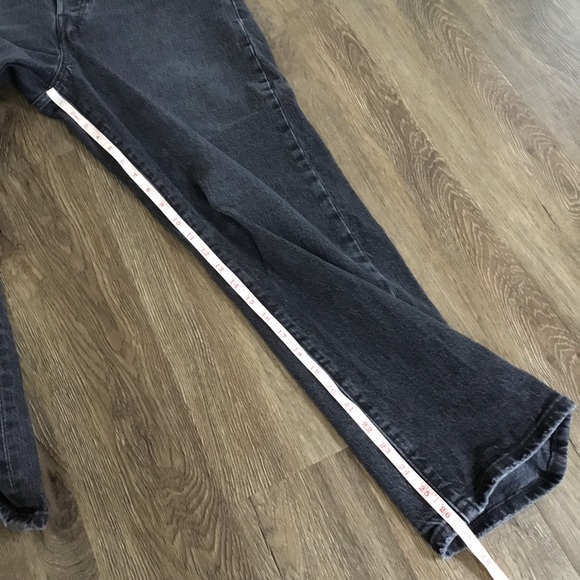 Levi's Ribcage Straight Ankle Jeans Feeling Cagey Black - Picture 10 of 10